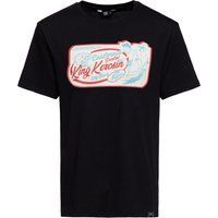 Retro California Surfin Grafik T-Shirt