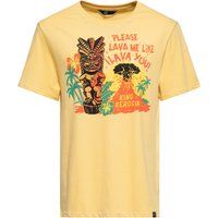 Herren Retro Grafikdruck T-Shirt