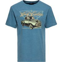 T-Shirt mit Vintage-Truck-Grafikprint