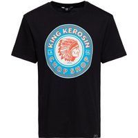 Retro Indian Chop Shop Grafik T-Shirt