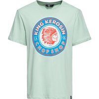 Retro T-Shirt mit Grafikprint aus Baumwolle