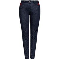 Dark Wash Western Jeanshose aus Denim