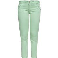 Schlank geschnittene Cropped Jeans