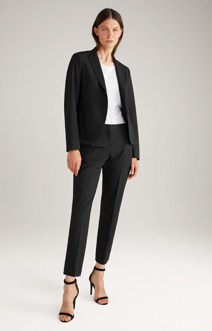 Joop! Taillierter schwarzer Blazer Slim Fit Einreiher Business Style