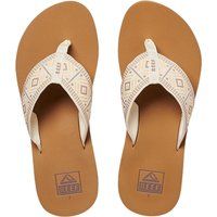 Flip-Flops mit gemusterten Riemen
