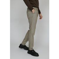 Schmal geschnittene Glen Plaid Hose