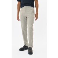 Graue karierte Hose gerader Schnitt