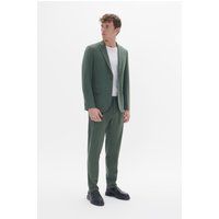 Gerade geschnittener Blazer in Grün