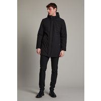 Gerade geschnittene, moderne schwarze Jacke