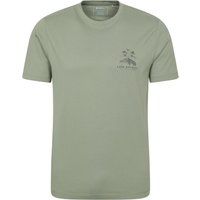 Mountain Warehouse - "Lake District" T-Shirt für Herren kurzärmlig (Khakigrün)