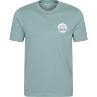 Mountain Warehouse - "Brighton" T-Shirt für Herren kurzärmlig (Blassgrün)