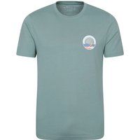 Mountain Warehouse - "Southwold" T-Shirt für Herren kurzärmlig (Blassgrün)