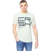 Crosshatch - "Squarebox" T-Shirt für Herren (Minzgrün)