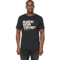 Duck and Cover - "Bloxx" T-Shirt für Herren (Schwarz)