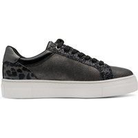 Metallic Leopard Akzent Fashion Sneakers