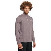 Under Armour - "2.0" Sportoberteil mit halbem Reißverschluss für Herren (Grau)