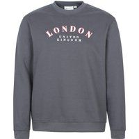 Mountain Warehouse - "Regional London" Sweatshirt für Herren (Holzkohle)