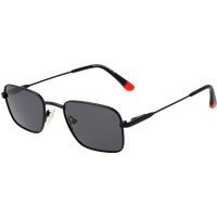 Rechteckige Vollrand Sonnenbrille