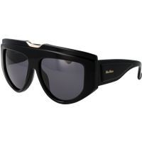 Rechteckige Vollrand-Schild Sonnenbrille