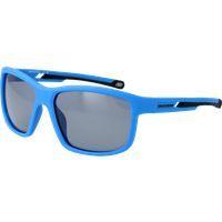 Rechteckige blaue polarisierte Sonnenbrille