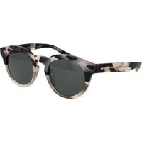 Runde Vollrand-Sonnenbrille in Multicolor