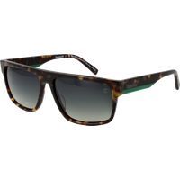 Rechteckige Sonnenbrille mit Vollrand