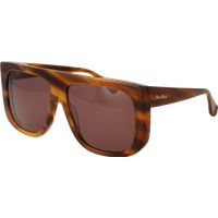 Quadratische Schildpatt Sonnenbrille Max Mara