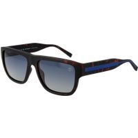 Klassische rechteckige Vollrand Sonnenbrille