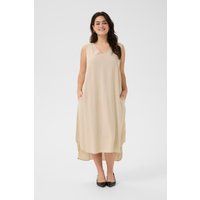 Ärmelloses A-Linien-Midikleid