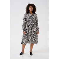 Kleid Regular fit black offwhite