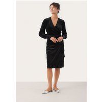 Kleid Gerade Passform black