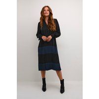 Kleid Feminine black blue