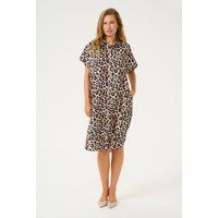 Kleid Oversize Schnitt animal