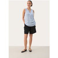 Ärmellose Bluse Relaxed Fit Grafikdruck