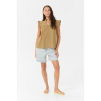 Ärmellose Bluse Regular fit Starfish champagne