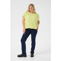 Lockere Kurzarm Bluse