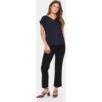 Bluse mit kurzen Ärmeln Reguläre Passform Nachthimmel dark blue