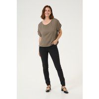 Ärmellose Bluse Loose fit Major Brown