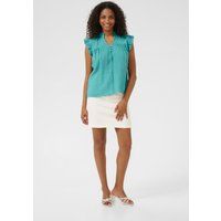 Ärmellose Bluse Regular fit Teal blue