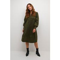 Kleid Feminine Burnt Olive