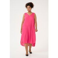 Ärmelloses A-Linien-Midikleid