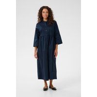Midi-Hemdkleid mit lockerer Passform