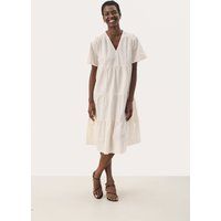 Kleid Relaxed fit Eggnog white