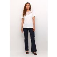 T-shirt Relaxed fit Spring Gardenia white