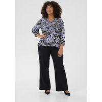 Bluse mit Blumenmuster und 3/4-Ärmeln
