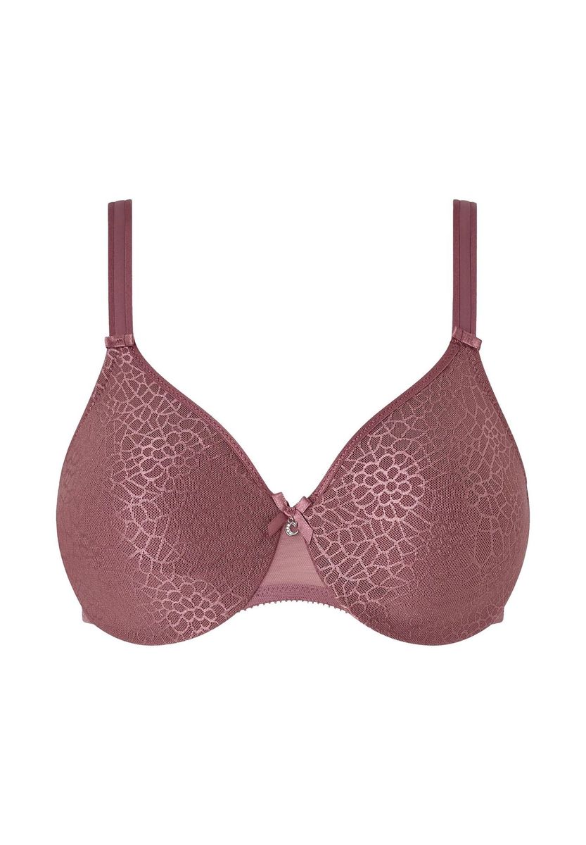 Bügel-BH mit Minimizer-Effekt und Jacquard