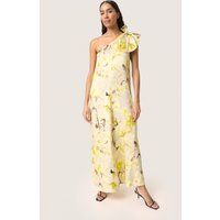 Kleid Lockere Passform French Vanilla Floral Print cream