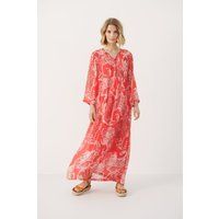 Maxikleid mit Paisley-Print in lockerer Passform
