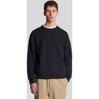 Klassisches Baumwoll-Sweatshirt mit Rundhalsausschnitt