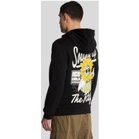 Pullover-Hoodie mit Grafikprint